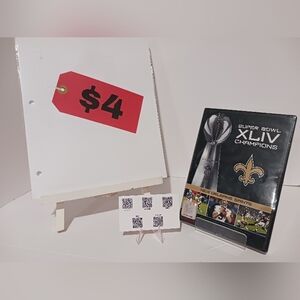 New Orleans Saints Super Bowl XLIV Champions DVD Video Sealed NFL